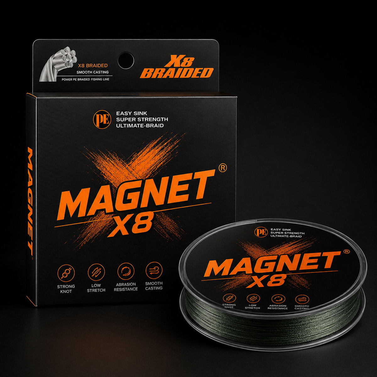 MAGNET 8X BRAIDED 100M