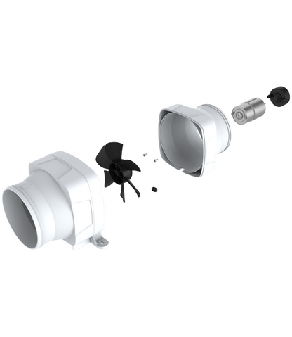 SEAFLO 3″ 130CFM In-Line Bilge Blower Fan