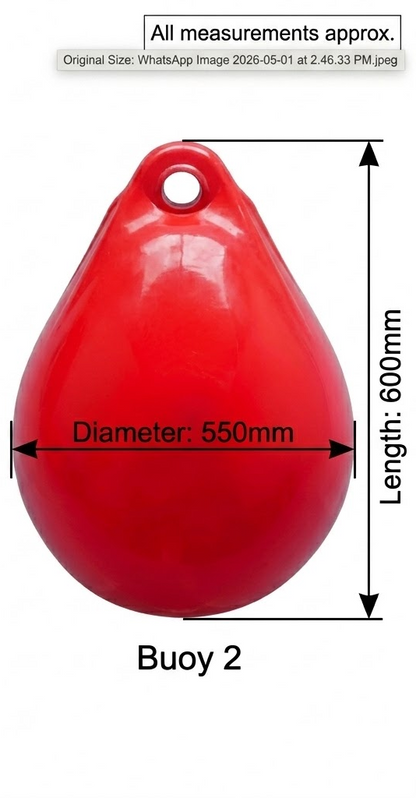 PVC Round Ball Fender – Marine Boat Buoy