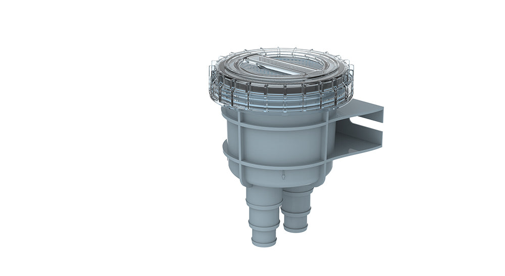 SEAFLO SF-SWF002 Marine Sea Water Filter – Raw Water Intake Strainer